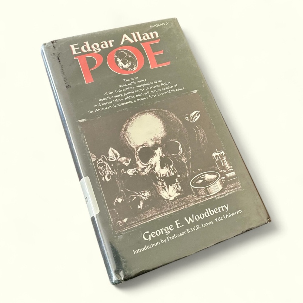 Edgar Allan Poe Hardcover Book Ex Library
